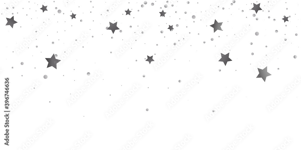 Star confetti. Star confetti.