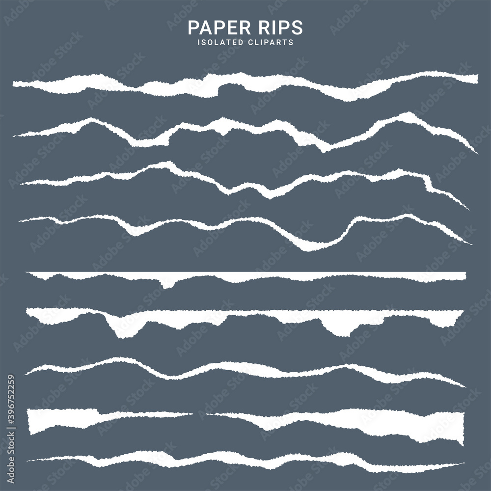 torn paper edges. Vector illustration torn paper edges. Vector illustration