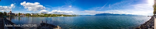Panorama Genfer See Lausanne  © JayAr