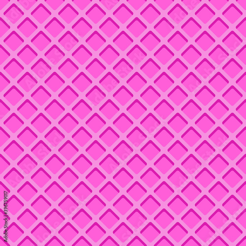 Vector seamless waffle pattern in pink colors.