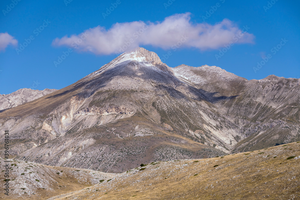 barren slopes of Prena peak, Monti della Laga, Abruzzo, Italy