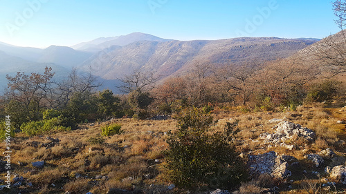 Alps in Saint Jeannet, South of France