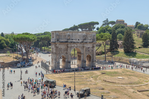 Arc di Constantino Roman Colosseum Outside photo