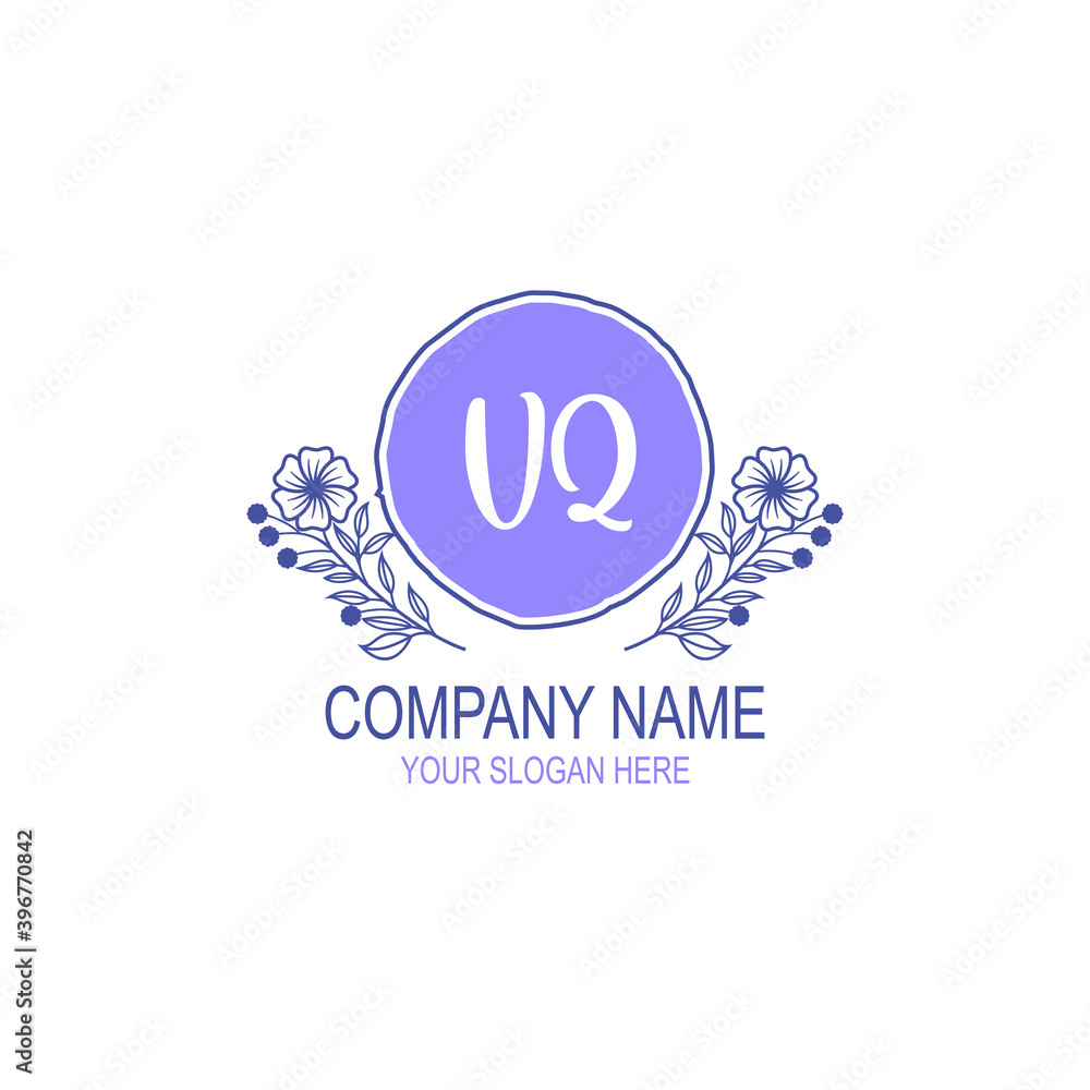 Initial VQ Handwriting, Wedding Monogram Logo Design, Modern Minimalistic and Floral templates for Invitation cards Initial VQ Handwriting, Wedding Monogram Logo Design, Modern Minimalistic and Floral templates for Invitation cards