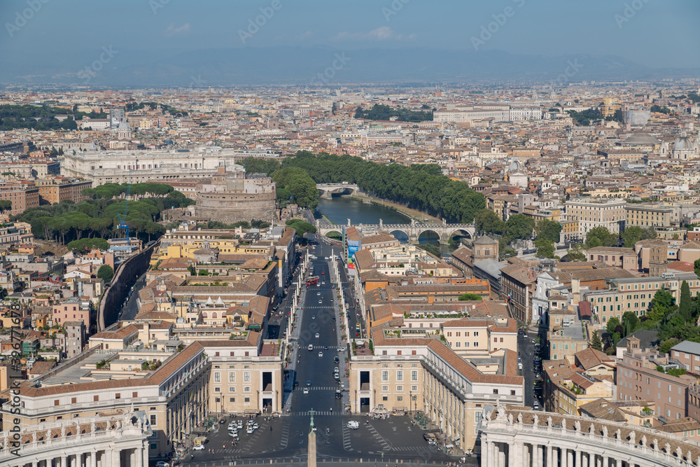 Saint Peters Square in Rome