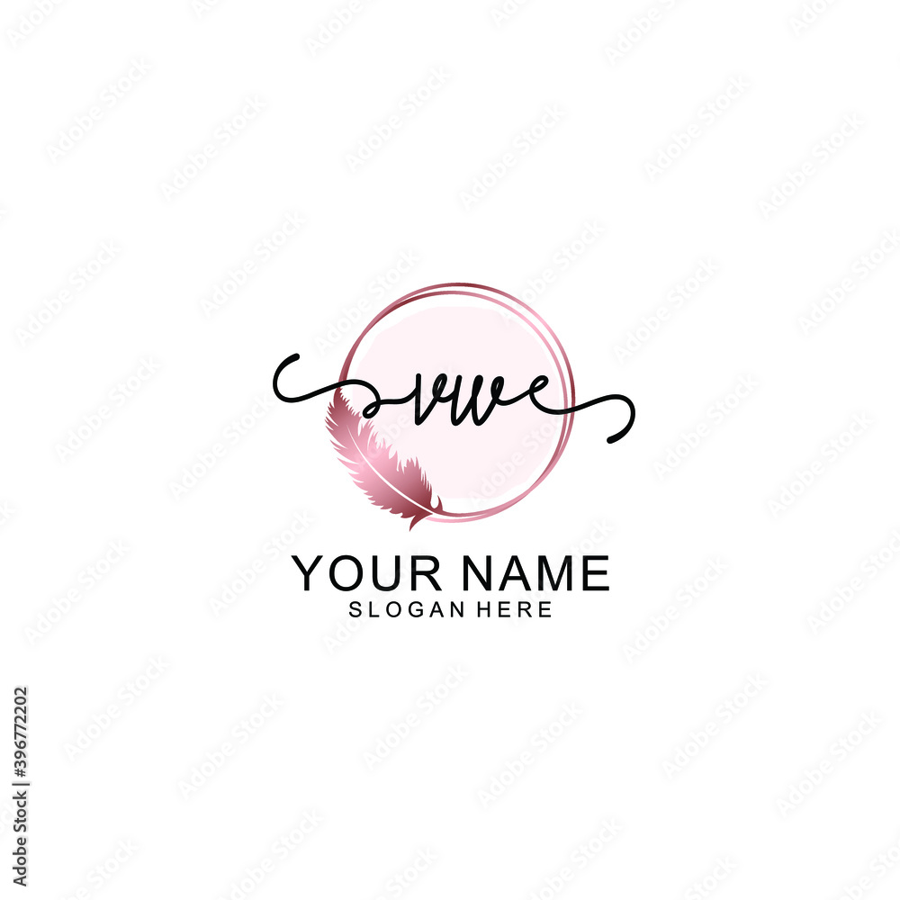Initial Handwriting, Wedding Monogram Logo Design, Modern Minimalistic and Floral templates for Invitation cards Initial Handwriting, Wedding Monogram Logo Design, Modern Minimalistic and Floral templates for Invitation cards