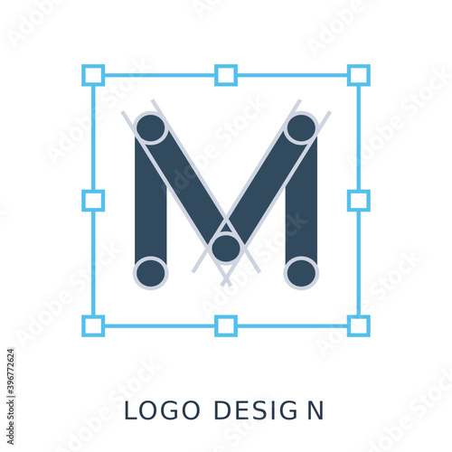 
Logo Design Flat Vector Icon
