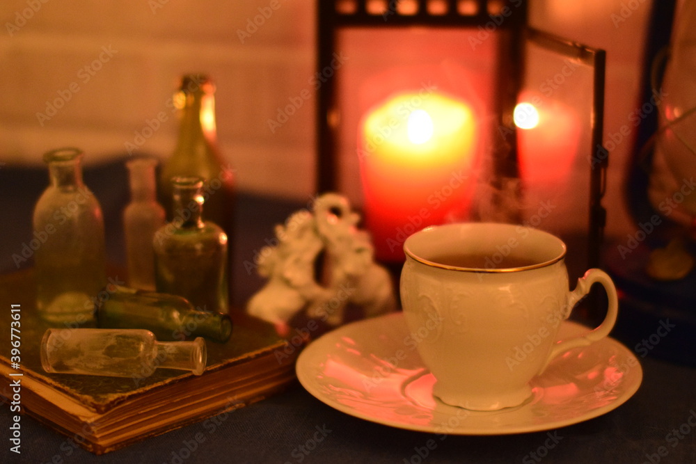 Fototapeta premium still life with coffee