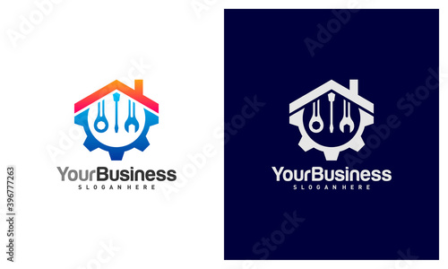 House Mechanic logo vector template, Creative Mechanic logo design concepts