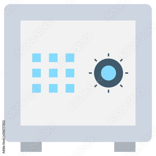 
Locker Flat Vector Icon
