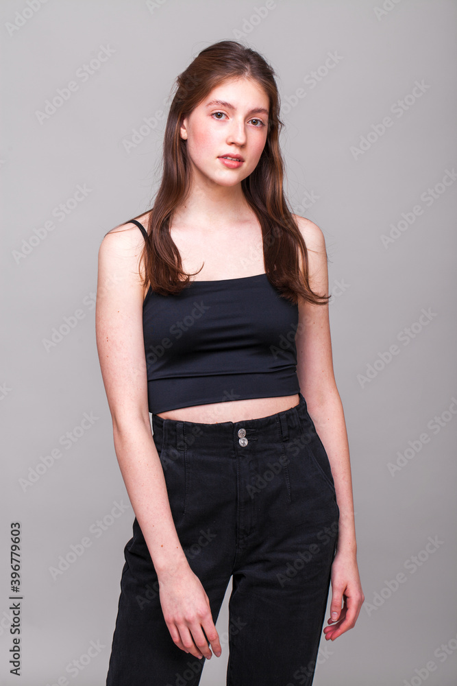 Close up portrait of a young beautiful girl Close up portrait of a young beautiful girl
