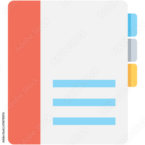 
Checklist Flat vector Icon
