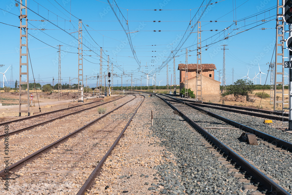 railway line in southern Spain