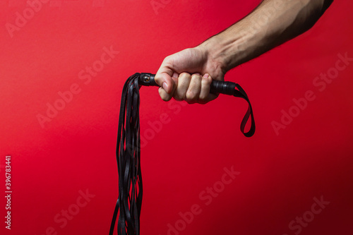 Obraz na plátně Leather whip
