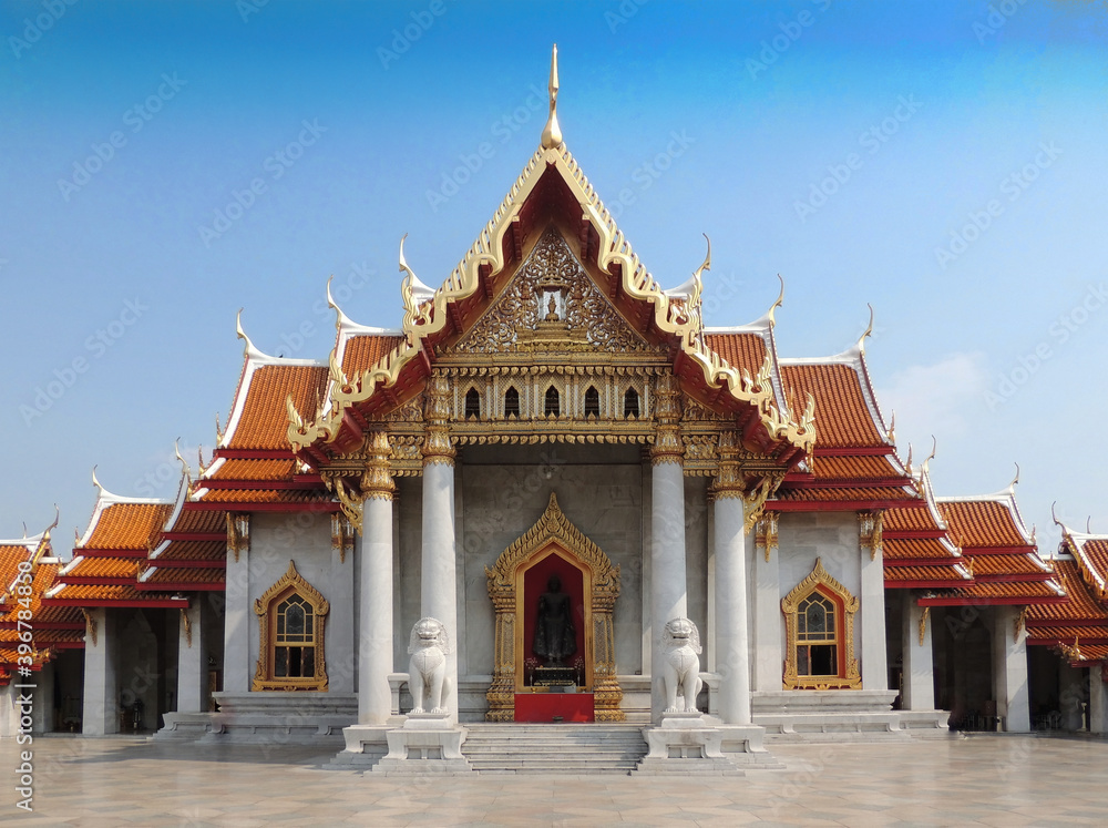 Wat Benchamabophit temple in Bangkok