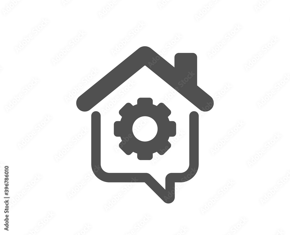 Work at home icon. Outsource job sign. Remote office symbol. Quality design element. Flat style work home icon. Editable stroke. Vector Work at home icon. Outsource job sign. Remote office symbol. Quality design element. Flat style work home icon. Editable stroke. Vector