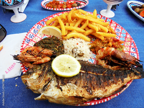 L'assiette de poissons des vacances