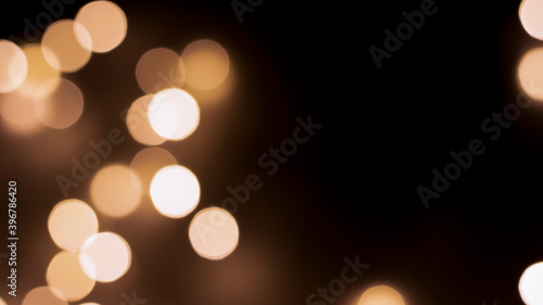 Beautiful festive bokeh on ...