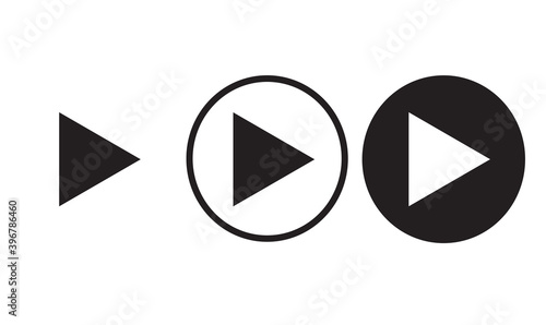 Free Download 
play video youtube icon set. Collection of high quality 
black outline logo for web site design 
and mobile dark mode apps. 
Vector illustration on a white background - GFXLoad