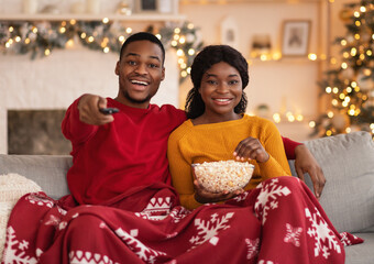 Favorite movie together at home and self-isolation during lockdown
