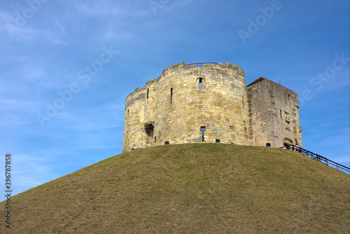 old fortress tower in the city