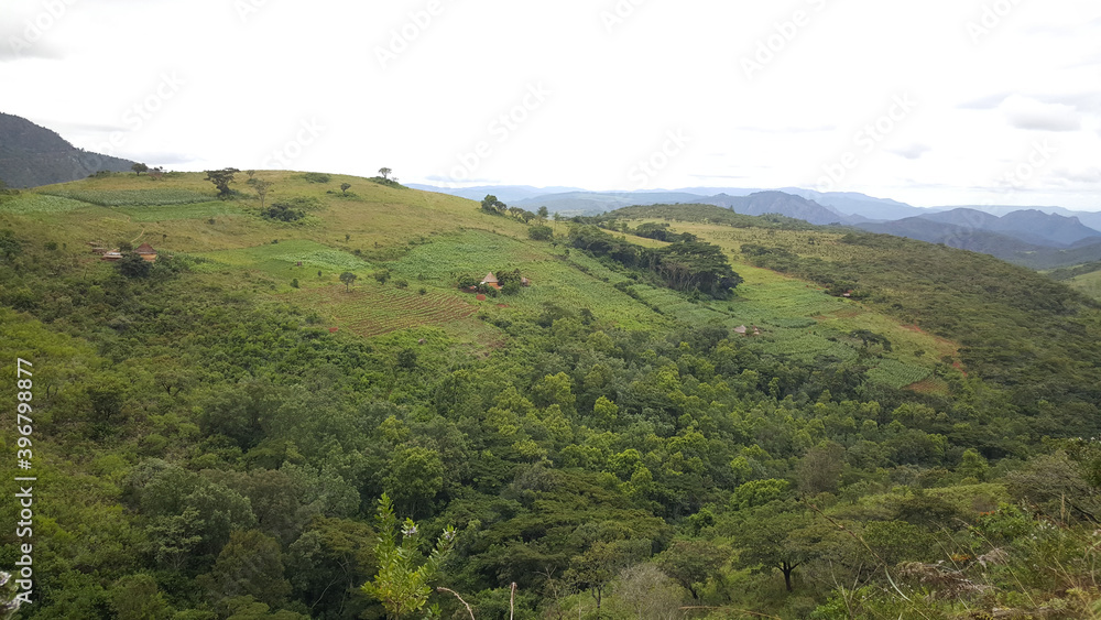 Obraz premium Scenery around Chimanimani National Park