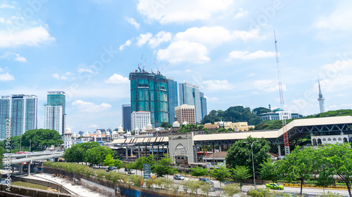 Canvas Print Cityscape in Kuala Lumpur, Malaysia