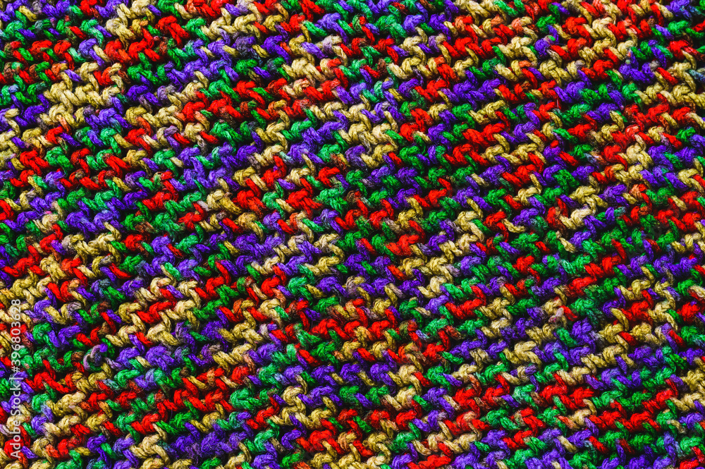 knitted sweater close-up - texture.