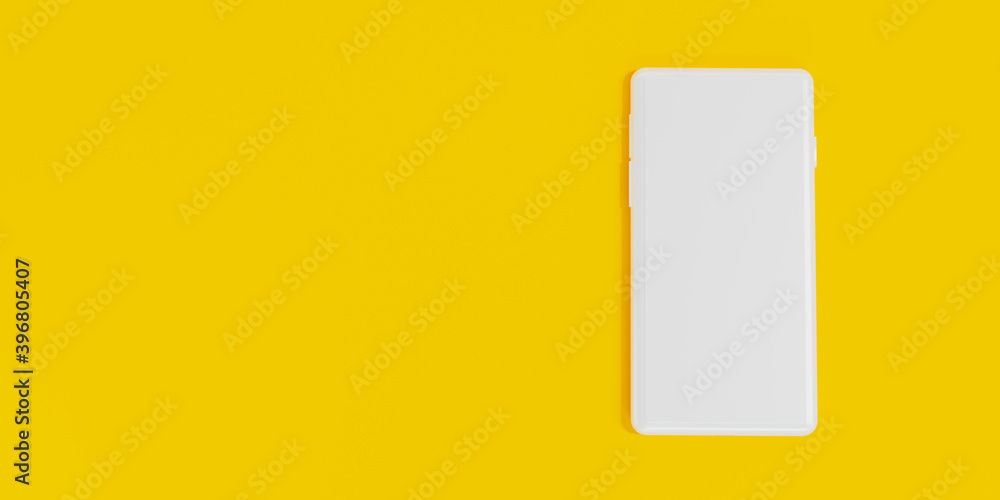 Realistic Minimalist flat lay modern smartphone mockup,white blank screen,device frame and smartphones,gadget model for application display presentation,3d render creative minimal style,copy space Realistic Minimalist flat lay modern smartphone mockup,white blank screen,device frame and smartphones,gadget model for application display presentation,3d render creative minimal style,copy space
