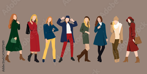 Mode femme-fond brave grave