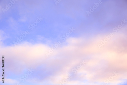 beautiful abstract clouds background in pastel tones