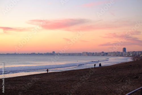 A wonderful sunset at la Baule.