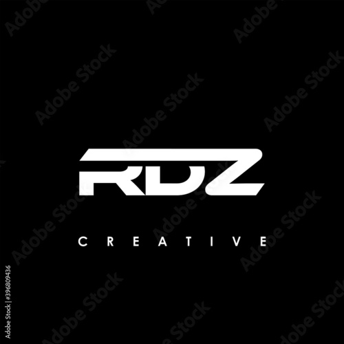 RDZ Letter Initial Logo Design Template Vector Illustration photo