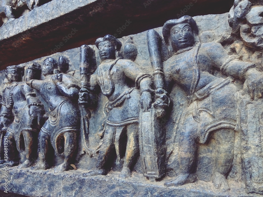 Fototapeta premium Hoysaleswara Temple, Halebidu,karnataka
