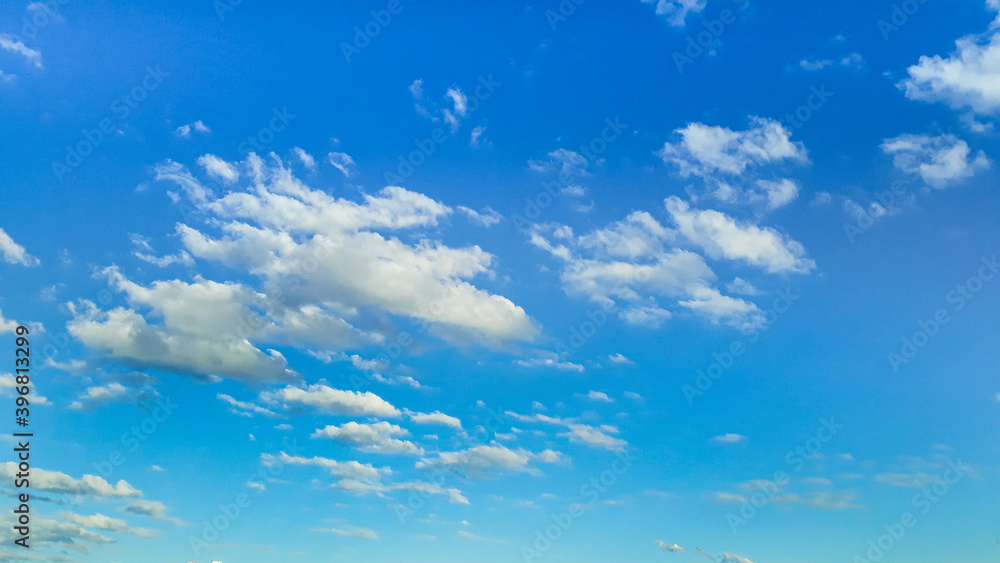 Sunny Day Cloudscape Background Sunny Day Cloudscape Background
