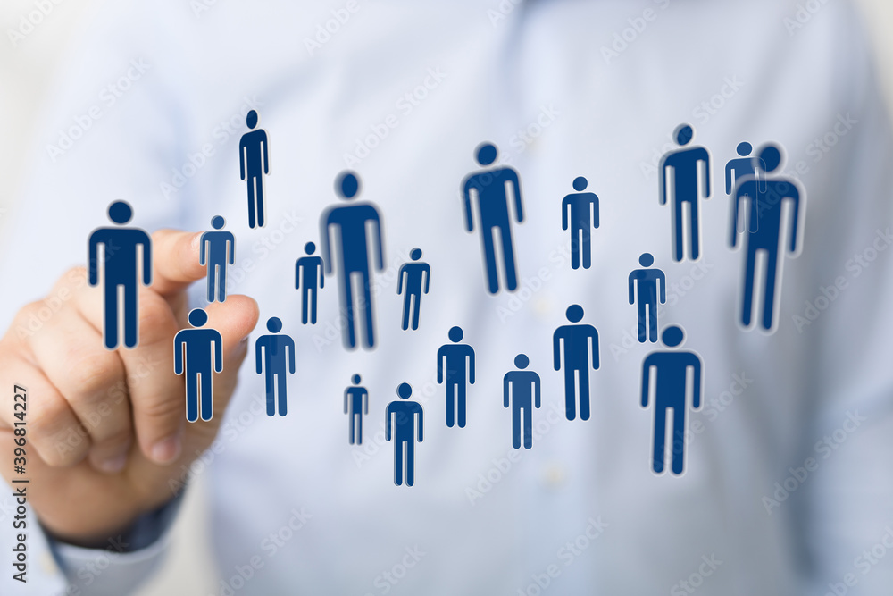 conference Digital Network and data concept