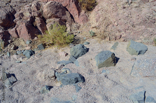 Desert of Sinai Peninsula, Egypt. Near Sharm El Sheikh photo