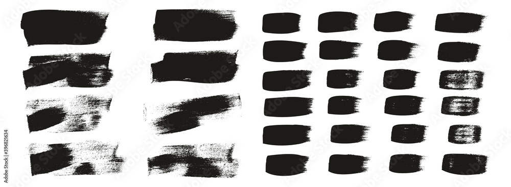 Flat Calligraphy Paint Brush Regular Short Background & Straight Lines Mix High Detail Abstract Vector Background Mix Set Flat Calligraphy Paint Brush Regular Short Background & Straight Lines Mix High Detail Abstract Vector Background Mix Set