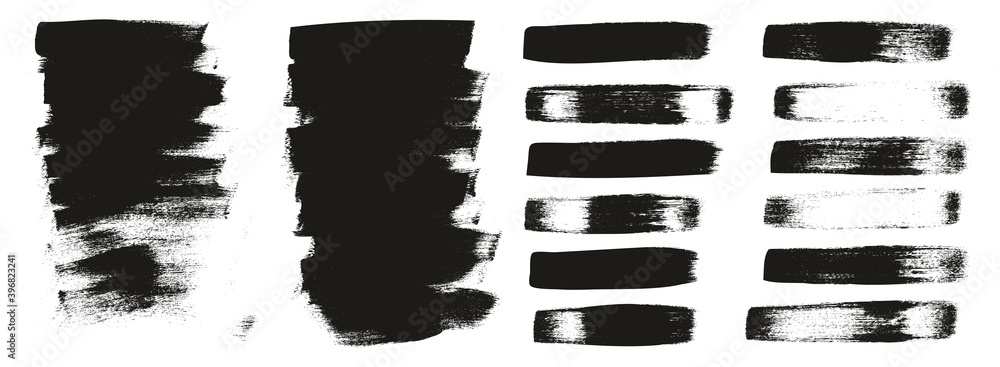 Flat Calligraphy Paint Brush Regular Short Background & Straight Lines Mix High Detail Abstract Vector Background Mix Set Flat Calligraphy Paint Brush Regular Short Background & Straight Lines Mix High Detail Abstract Vector Background Mix Set