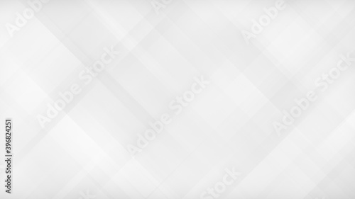 Abstract soft white and grayscale geometric backround for business presentation photo