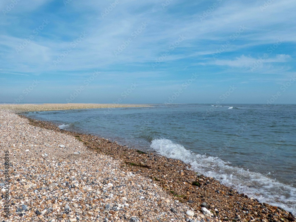 beautiful English beach on a summers day beautiful English beach on a summers day
