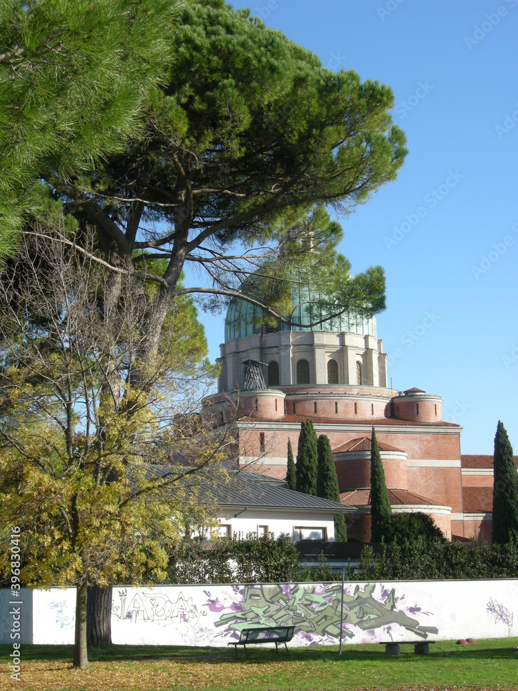 Tempio Ossario Udine ft0211 Parco Moretti Friuli venezia giulia Italia