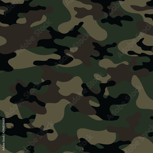 
Green military camouflage army background klasschi pattern print