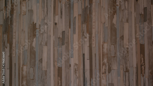 Bonito fondo de madera con rayas horizontales. Textura a rayas de madera con espacio para texto. photo