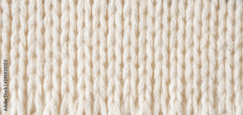 knitted wool fabric texture background photo