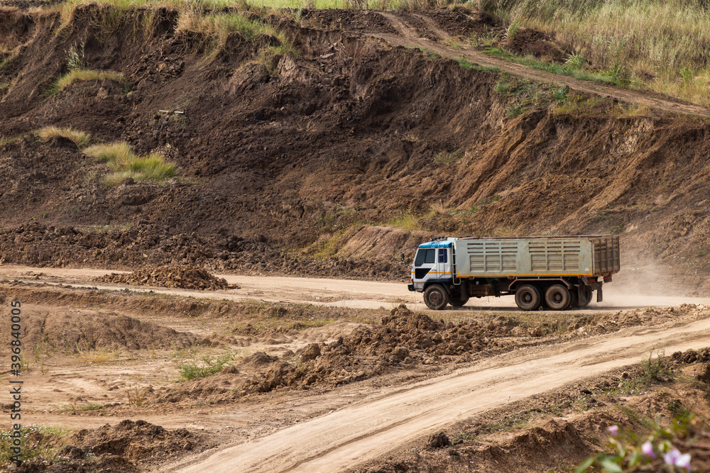 Large dumpers Loading into the truck body Produce useful minerals Excavators, mining machines to transport coal from open pit excavations