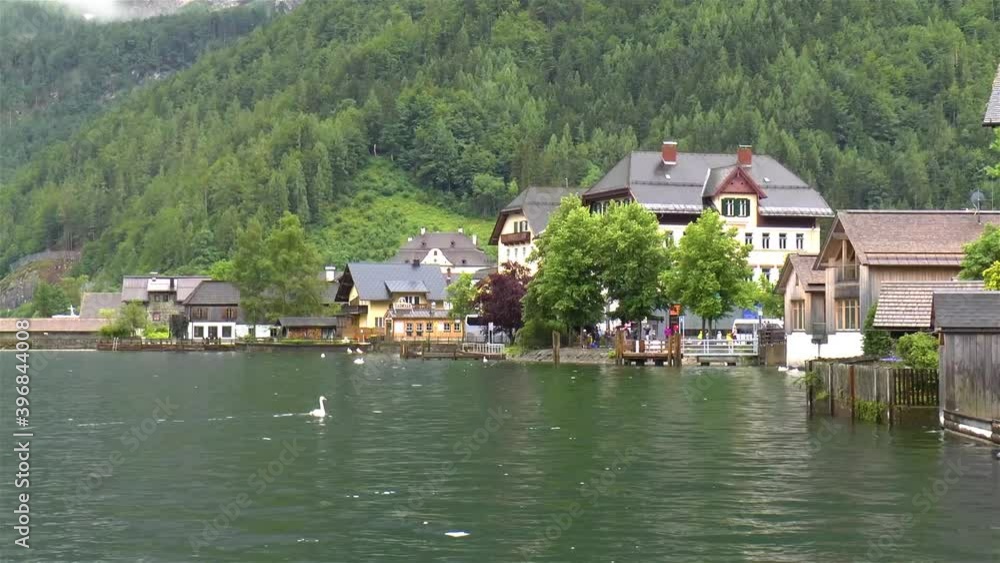 Town of Hallstatt and swan in the lake, Austria.
Picturesque town of Hallstatt, in the state of Upper Austria. Town of Hallstatt and swan in the lake, Austria.
Picturesque town of Hallstatt, in the state of Upper Austria.