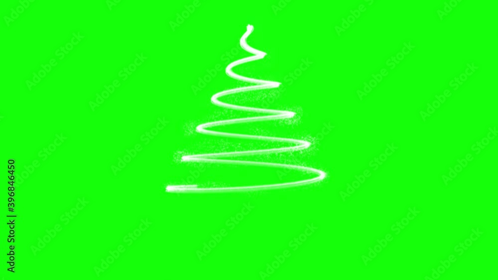 Animation of Light Forming a Christmas Tree. New Year Celebration. Animation with Light, Stars, and Particles. Merry Christmas. Animation on Green Screen (Chroma Key) Background. Animation of Light Forming a Christmas Tree. New Year Celebration. Animation with Light, Stars, and Particles. Merry Christmas. Animation on Green Screen (Chroma Key) Background.