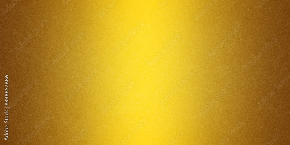 Naklejka premium Gold foil background golden metal grunge texture 