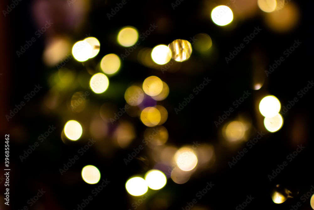 abstract Christmas Bokeh background